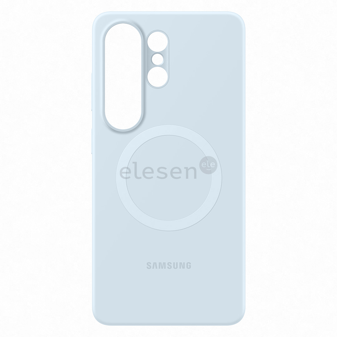 Samsung Silicone Magnet Case, Galaxy S26 Ultra, голубой - Чехол