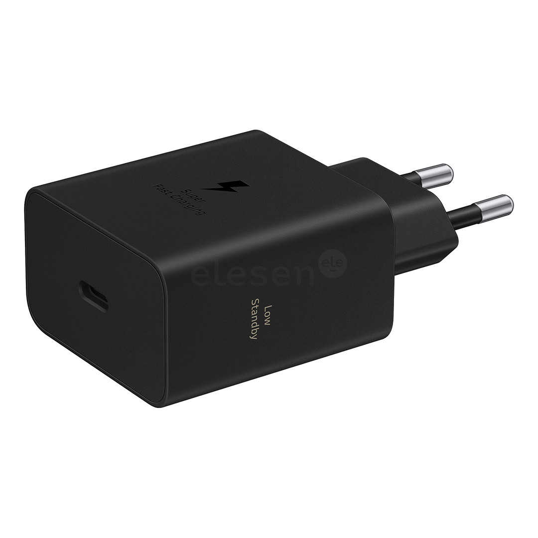Samsung Power Adapter, USB-C, 60 W, juodas - Įkroviklis