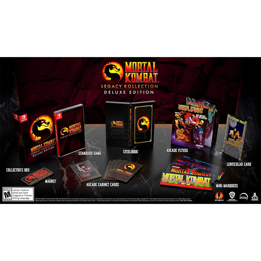 Mortal Kombat: Legacy Kollection Deluxe Edition, Nintendo Switch - Game