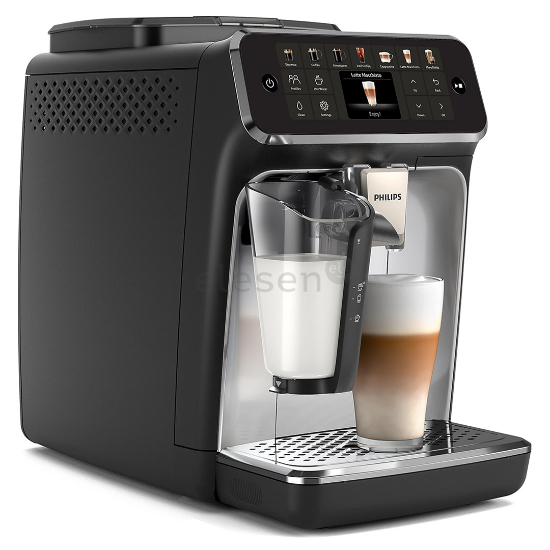 Philips 4400 Series, черный - Кофемашина