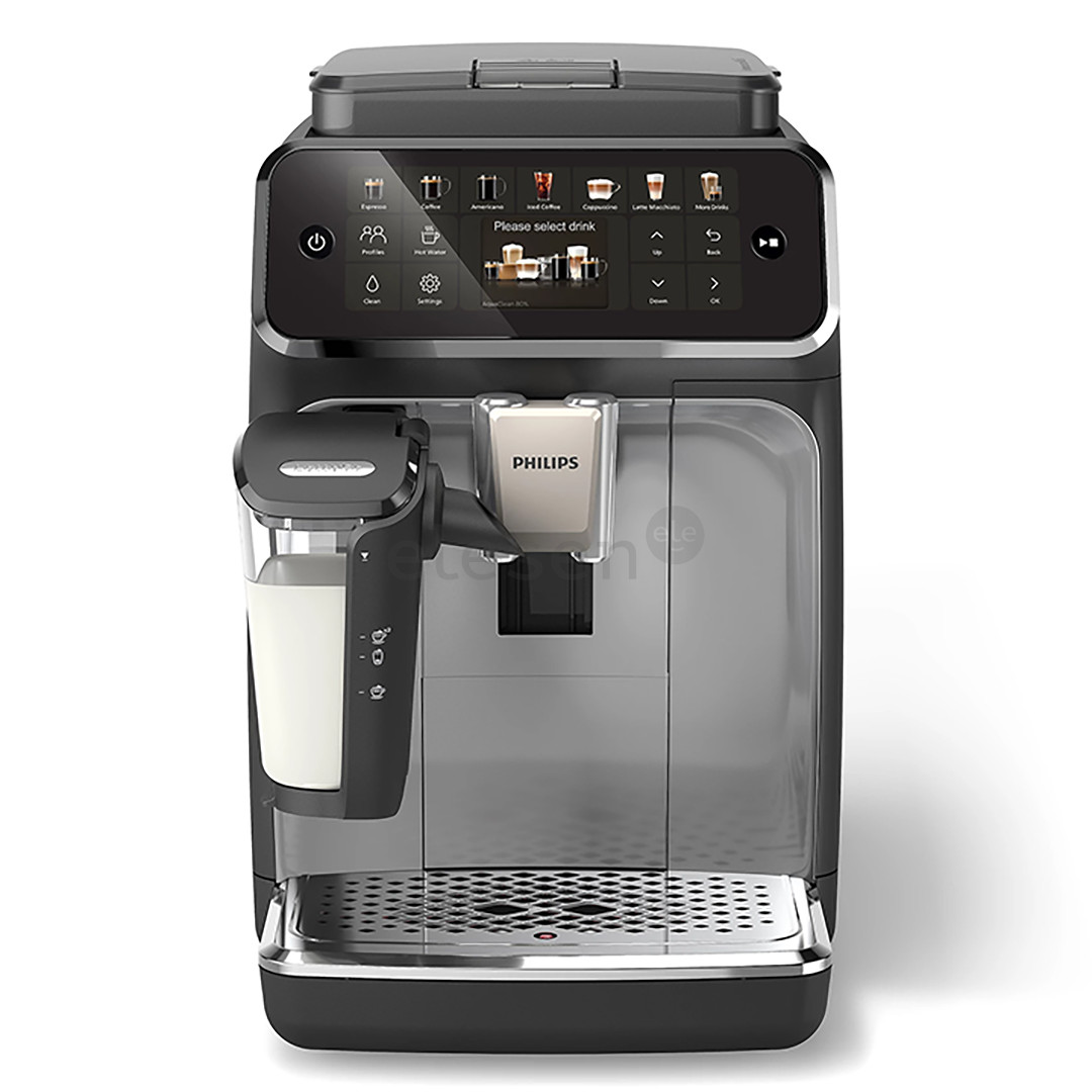 Philips 4400 Series, черный - Кофемашина