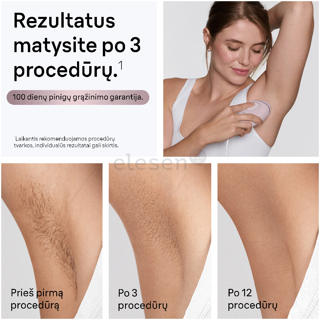 Braun Silk-expert Mini, rožinis - Fotoepiliatorius