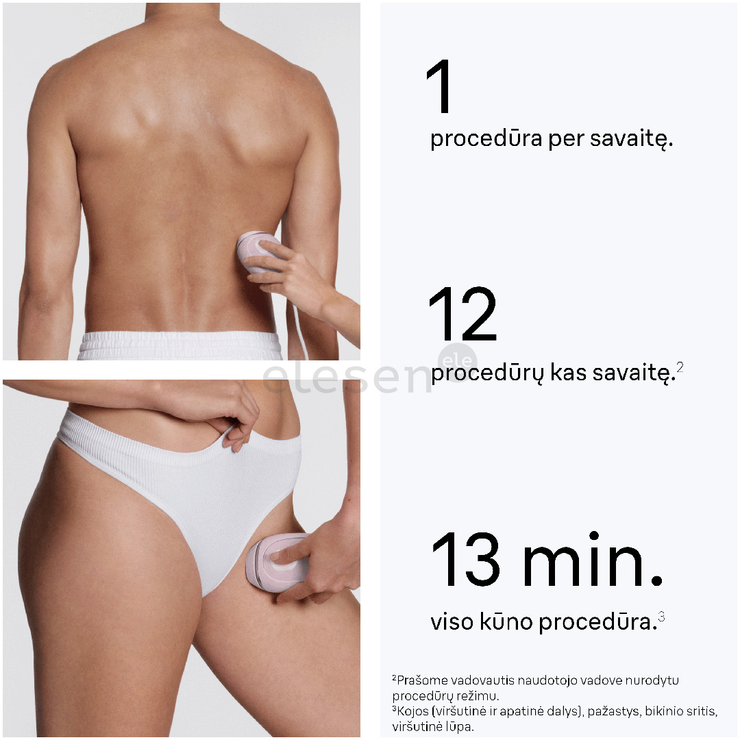 Braun Silk-expert Mini, rožinis - Fotoepiliatorius