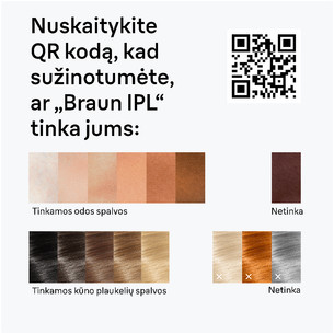 Braun Silk-expert Mini, rožinis - Fotoepiliatorius