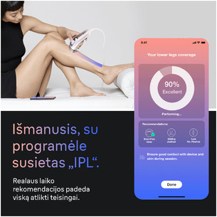 Braun Skin i·expert, белый/розовый - Фотоэпилятор