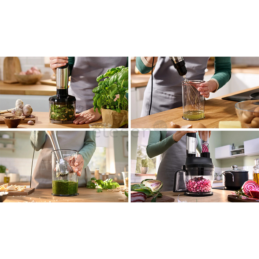 Bosch ErgoMaster, Series 6, 1200 W, nerūdijančio plieno - Rankinis trintuvas