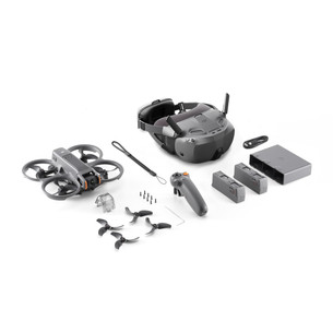 DJI Avata 2 Fly Smart Combo, 3 аккумулятора, серый - Дрон