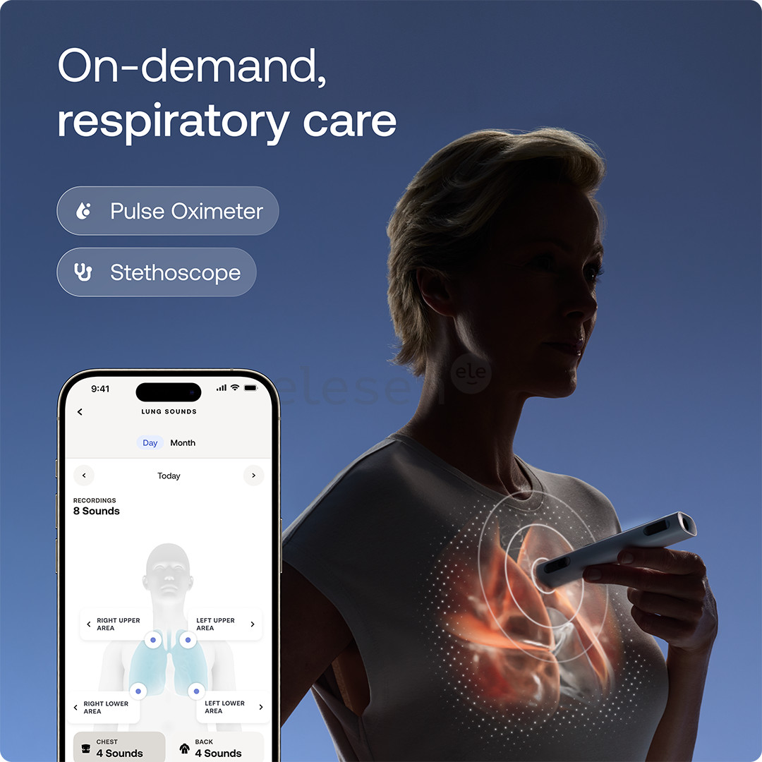 BeamO, белый/черный - Устройство для контроля показателей здоровья 4 в 1