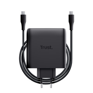 Trust Maxo, 100 Вт, USB-C, черный - Зарядное устройство