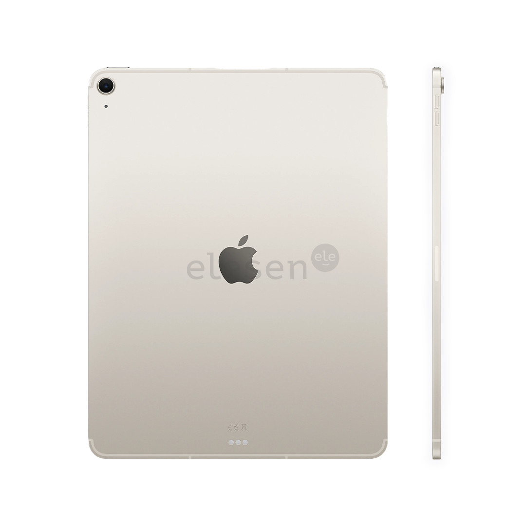 Apple iPad Air 13'' M4, 128 GB, Wi-Fi + Cellular, aukso spalvos - Planšetinis kompiuteris