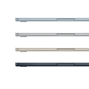 Apple MacBook Air 13 (2026), M5, 10C/10C, 24 ГБ, 1 ТБ, SWE, черный - Ноутбук