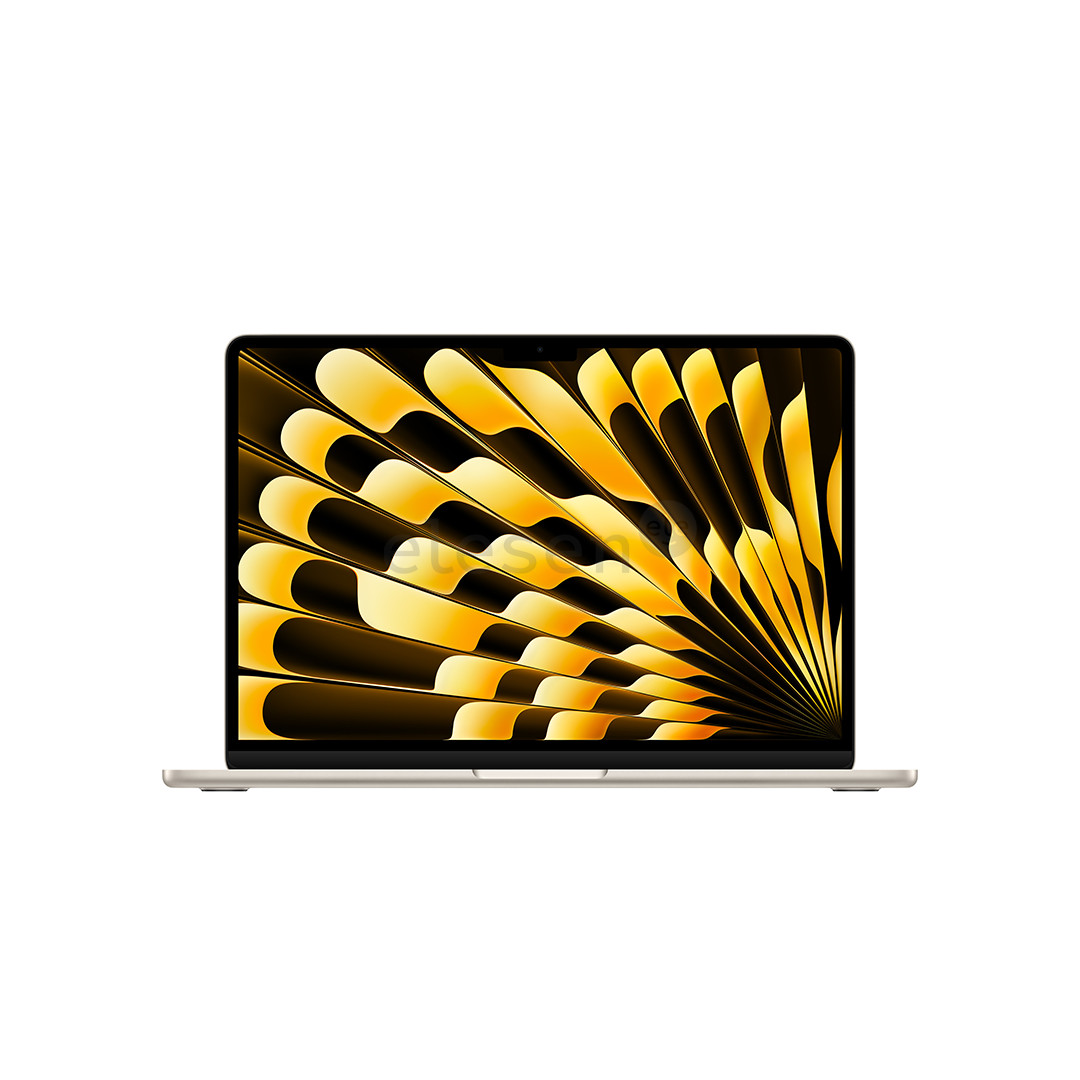 Apple MacBook Air 13 (2026), M5, 10C/10C, 24 GB, 1 TB, ENG, aukso spalvos - Nešiojamasis kompiuteris