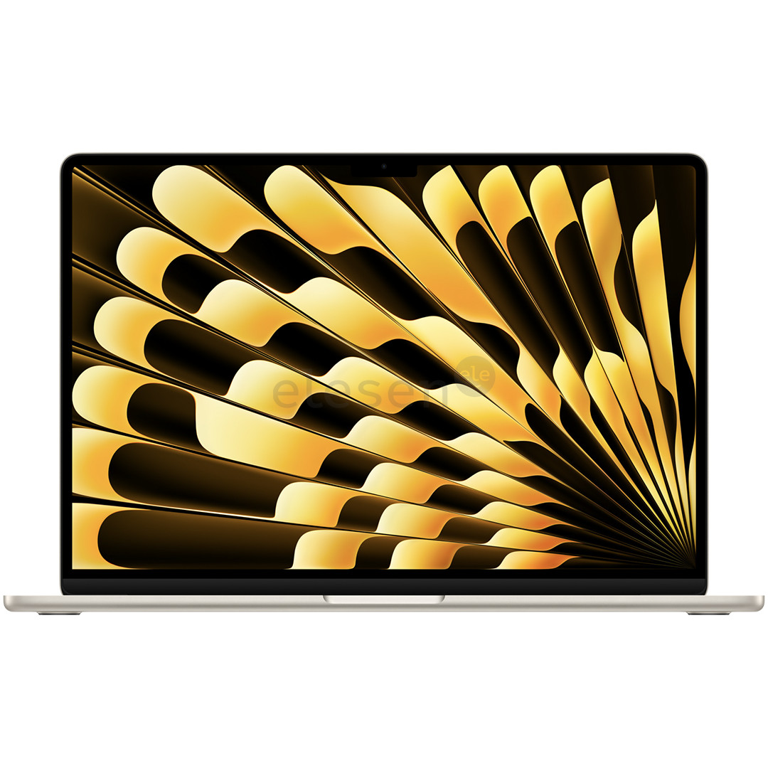 Apple MacBook Air 15 (2026), M5, 10C/10C, 16 ГБ, 1 ТБ, SWE, золотистый - Ноутбук MDVE4KS/A