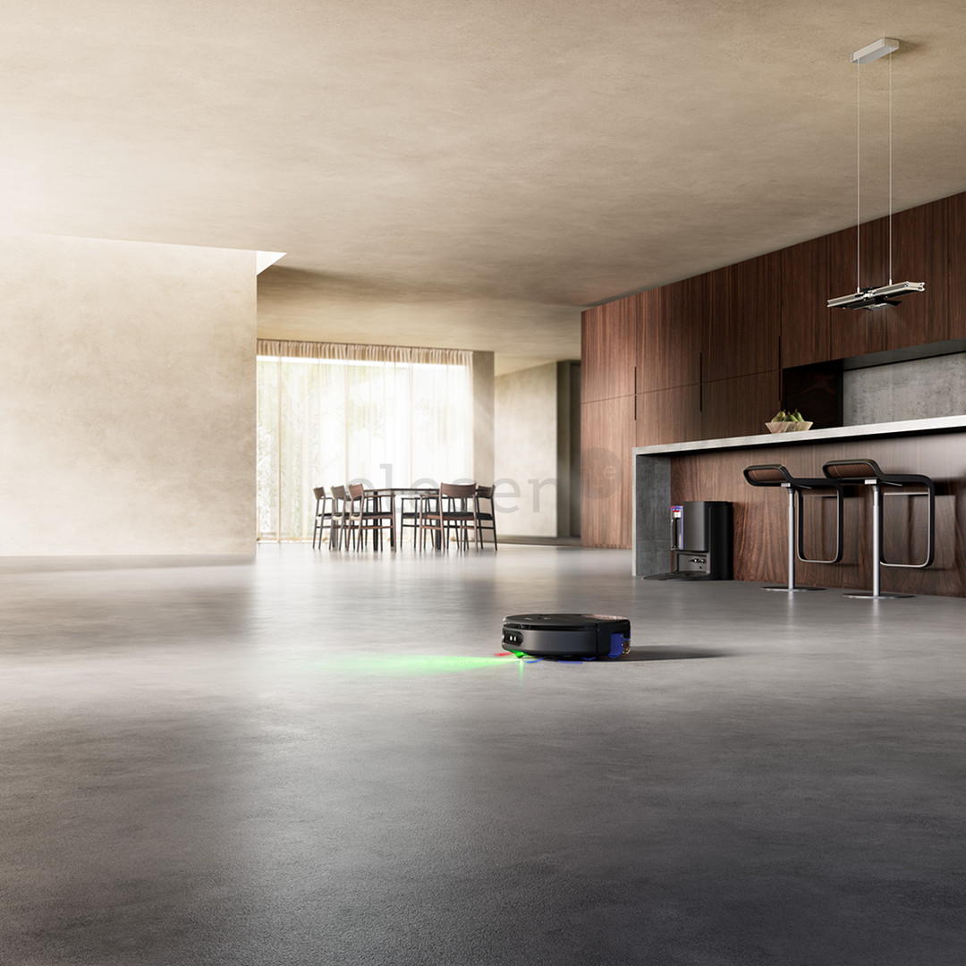 Dyson Spot+Scrub™ Ai, Wet & Dry, juodas - Dulkių siurblys robotas