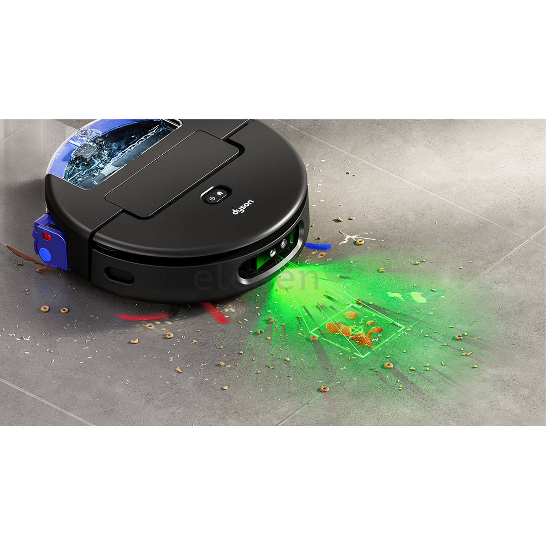 Dyson Spot+Scrub™ Ai, Wet & Dry, juodas - Dulkių siurblys robotas