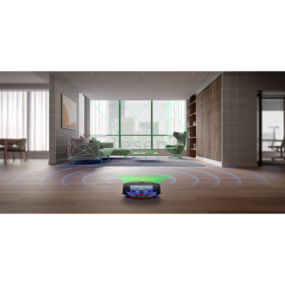 Dyson Spot+Scrub™ Ai, Wet & Dry, juodas - Dulkių siurblys robotas