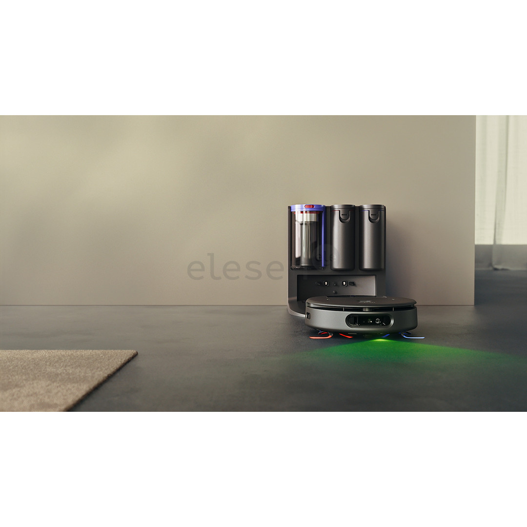 Dyson Spot+Scrub™ Ai, Wet & Dry, juodas - Dulkių siurblys robotas