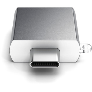 Satechi USB adapter, USB-C Plug - USB-A Socket, space gray - Adapter