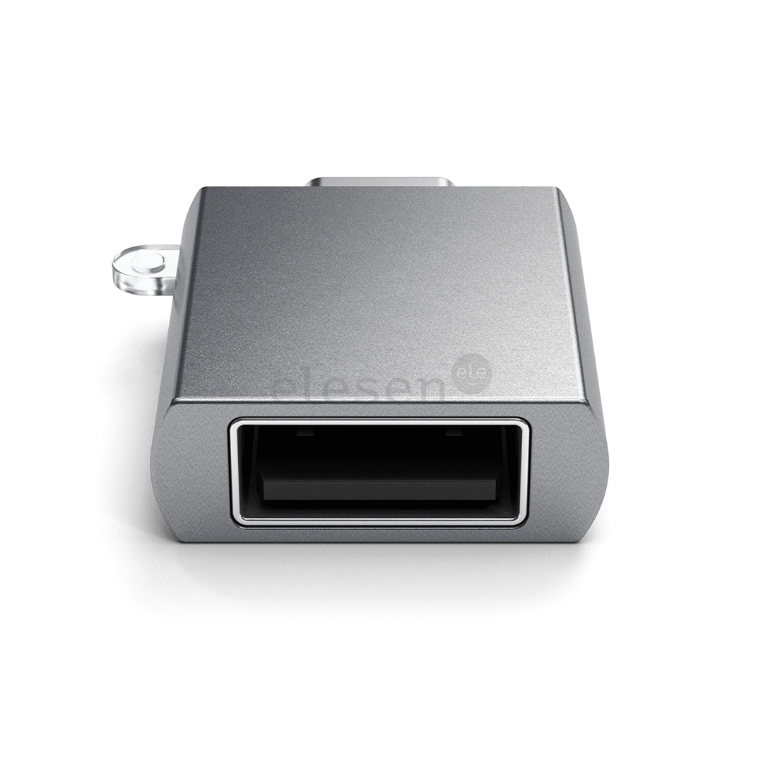 Satechi USB adapter, USB-C Plug - USB-A Socket, space gray - Adapter