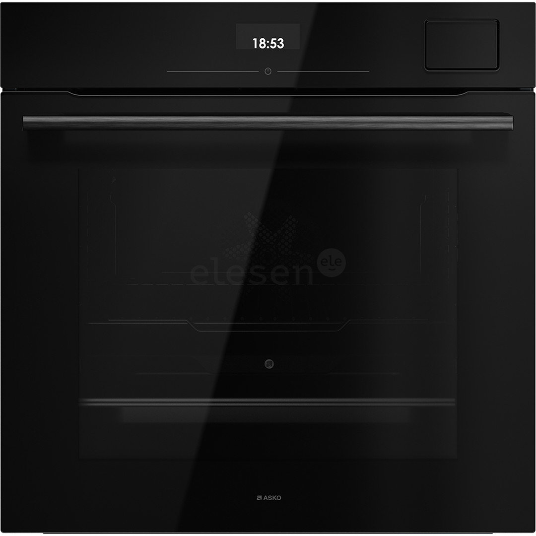 Asko, 71 l, juoda - Įmontuojama garinė orkaitė