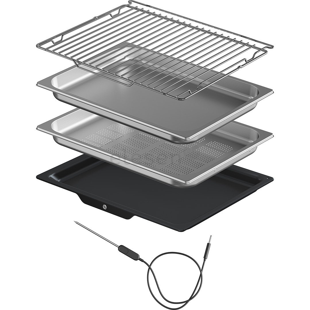 Asko, 71 l, juoda - Įmontuojama garinė orkaitė