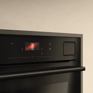 Asko, 71 l, juoda - Įmontuojama garinė orkaitė