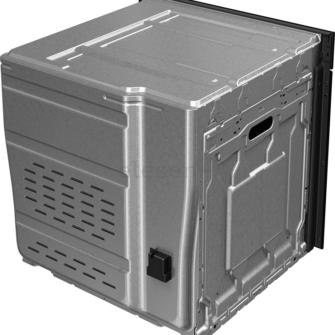 Asko, 71 l, juoda - Įmontuojama garinė orkaitė