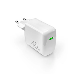 Puro Wall Charger Mini Pro 45 W, USB-C, baltas - įkroviklis PUFCMTCUSBC45WGWHI