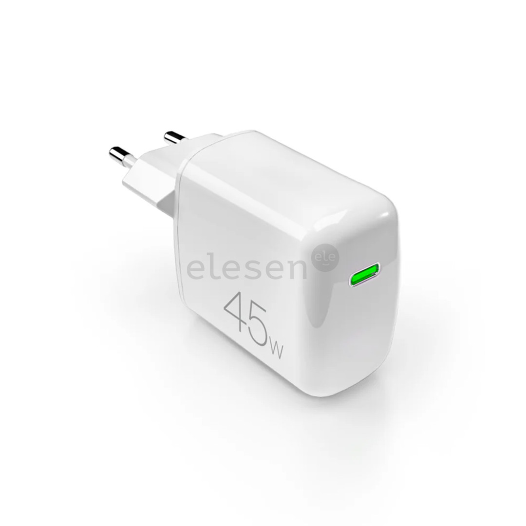 Puro Wall Charger Mini Pro 45 W, USB-C, baltas - įkroviklis