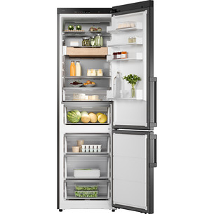 Asko Series 5, NoFrost, 409 L, aukštis 203 cm, juodas - Šaldytuvas