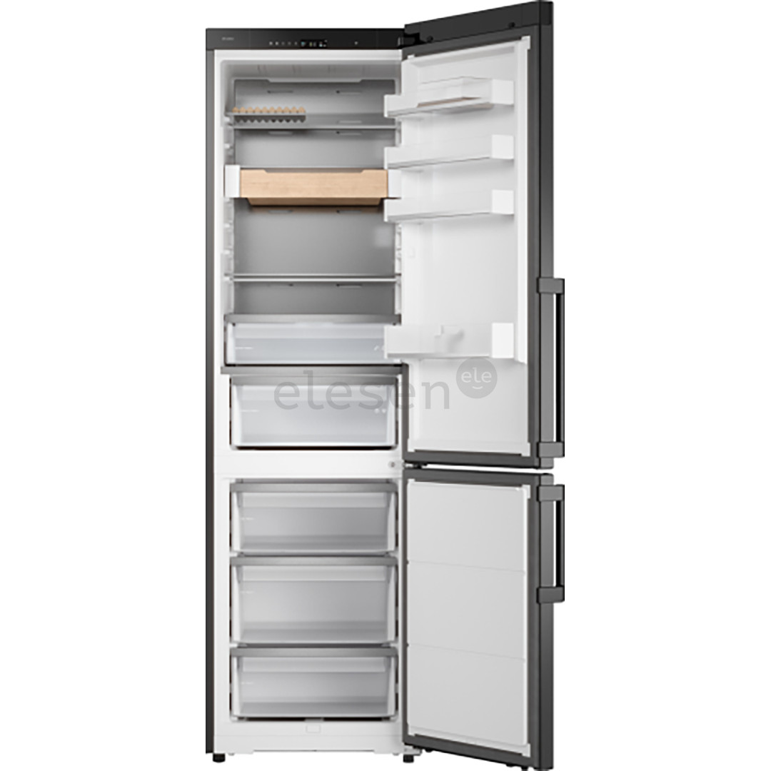 Asko Series 5, NoFrost, 409 L, aukštis 203 cm, juodas - Šaldytuvas