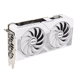Asus NVIDIA GeForce RTX 5060, 8 GB, 128 bit, GDDR7, белый - Видеокарта DUAL-RTX5060-O8G-WHI