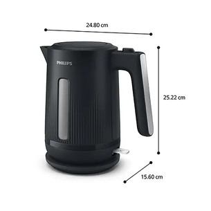 Philips 3000 Series, 1.7 L, black - Kettle