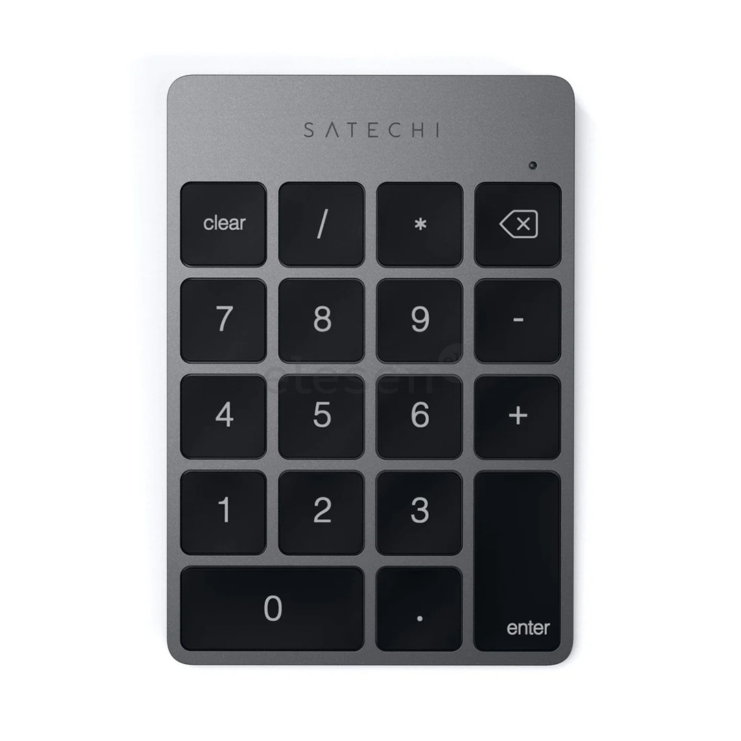 Satechi Aluminum Slim Bluetooth Keypad, серый - Беспроводная  цифровая клавиатура