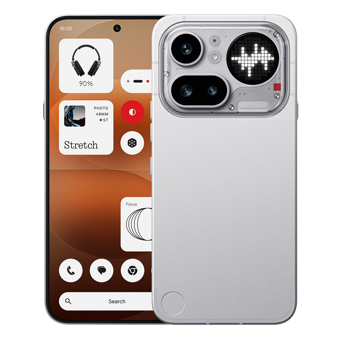 Nothing Phone (4a) Pro, 12 GB, 256 GB, sidabro spalvos - Išmanusis telefonas