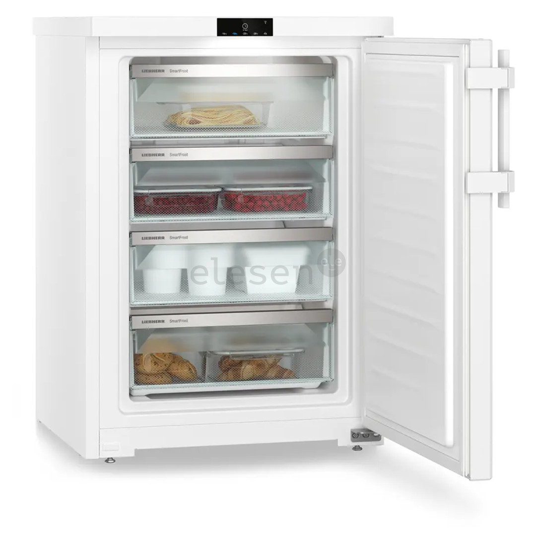 Liebherr SmartFrost, 107 л, высота 85 см, белый - Морозильник