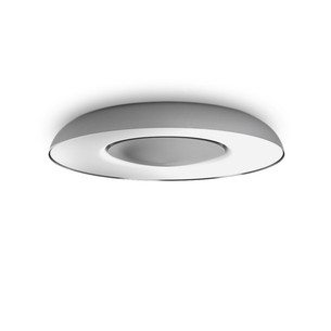 Philips Hue Still Ceiling Lamp + Hue Dimmer Switch, aluminium - Smart light