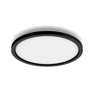 Philips Hue Aurelle Round Panel + Hue Dimmer Switch, black - Smart light