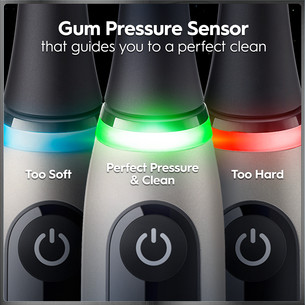 Braun Oral-B iO 10, Gold Edition, juodas/aukso spalvos - Elektrinis dantų šepetėlis