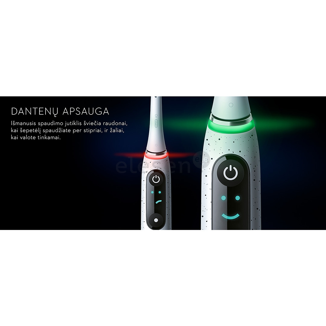 Braun Oral-B iO 10, Gold Edition, juodas/aukso spalvos - Elektrinis dantų šepetėlis