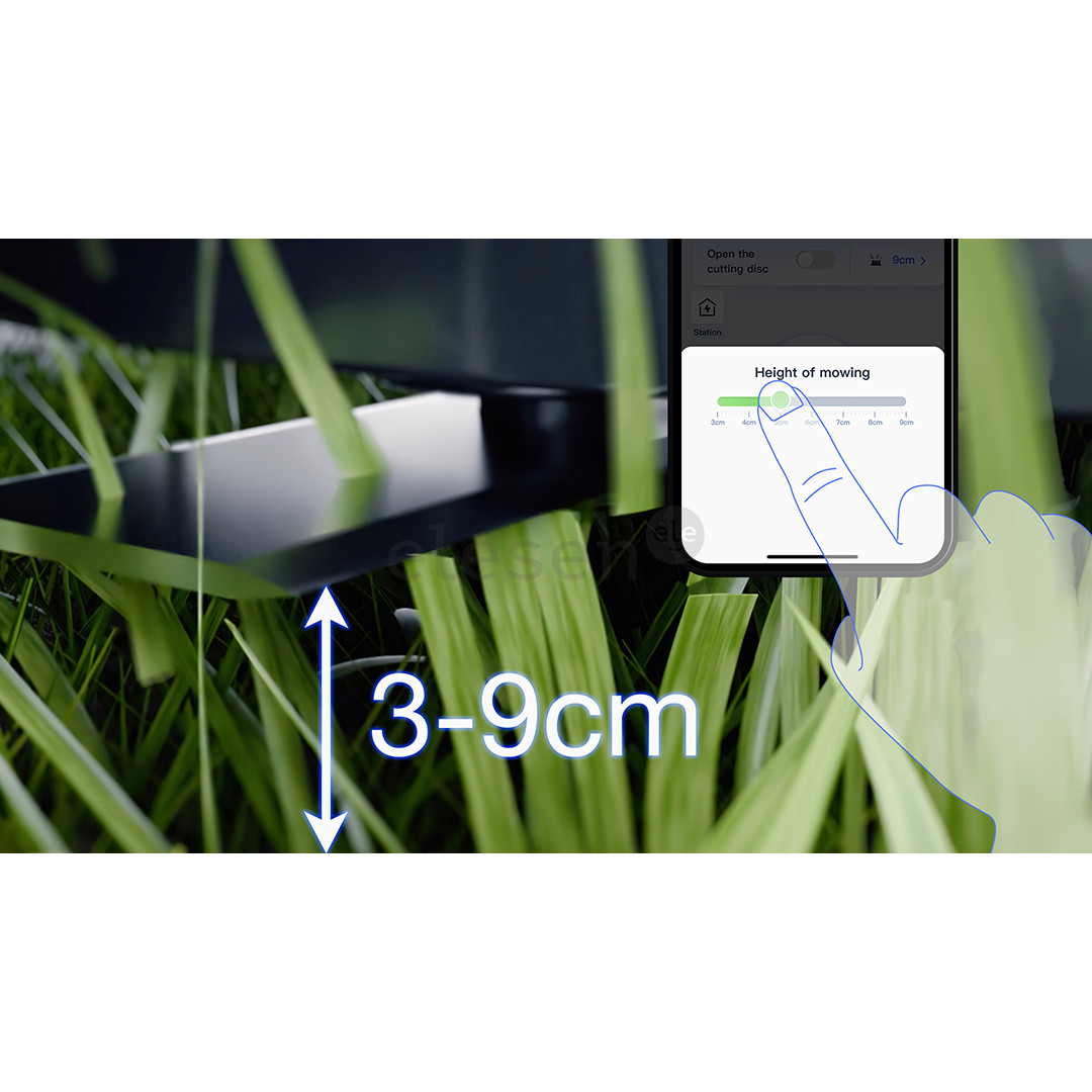 Ecovacs Goat A3000 Lidar Pro, baltas - Vejos robotas