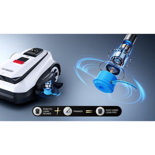 Ecovacs Goat A3000 Lidar Pro, baltas - Vejos robotas