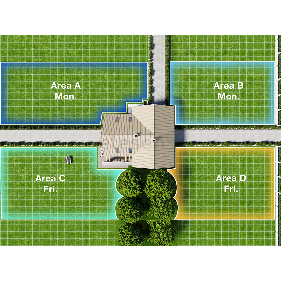 Ecovacs Goat A3000 Lidar Pro, baltas - Vejos robotas
