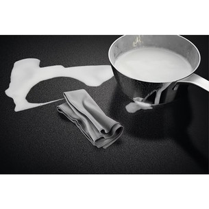 AEG 7000 Series SaphirMatt® Hob2Hood, width 80 cm, black - Built-in induction hob with cooker hood