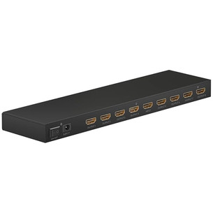 GOOBAY HDMI Splitter 1 to 8, 4K, 60 Hz, juodas - HDMI™ skirstytuvas 58484