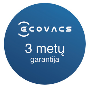 Ecovacs GOAT O1200 LiDAR PRO, baltas/juodas - Belaidis vejos robotas