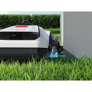 Ecovacs Goat A1600 LiDAR PRO, baltas/juodas - Belaidis vejos robotas