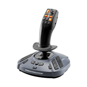 Thrustmaster Simtask Farmstick, PC, black/blue - Joystick 3362932916147