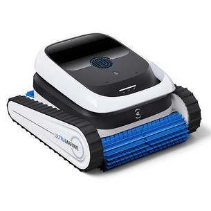 Ecovacs Ultramarine P1, baltas/juodas - Baseino valymo robotas