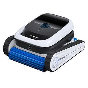 Ecovacs Ultramarine P1, baltas/juodas - Baseino valymo robotas